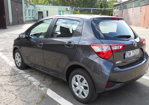 Toyota Yaris cena 57000 przebieg: 18536, rok produkcji 2017 z Wrocław małe 92